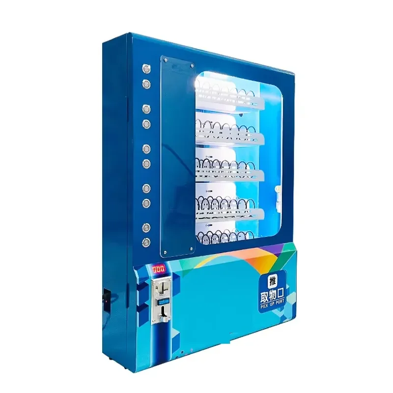Factory Direct Sale Outdoor 24 Hours Self-Service Vending Machine for Foods and Drinks Supports Cash and Card