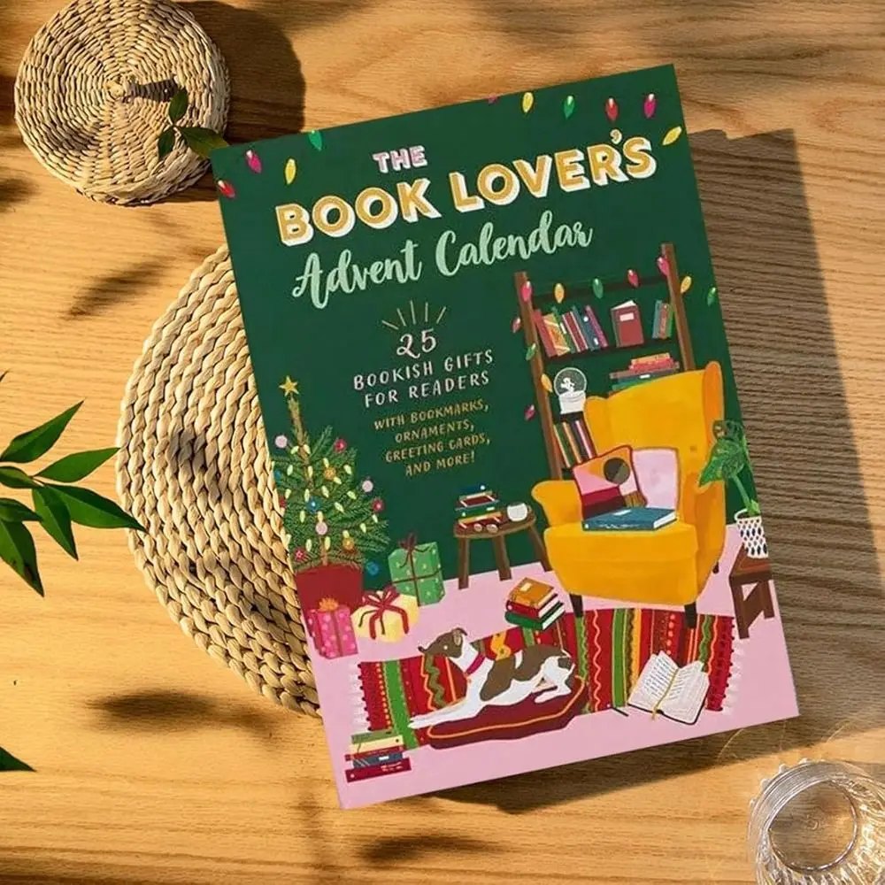 New Year The Book Lover's Advent Calendar Home Decor With 25 Bookish Gifts Advent Calendar 2024 Christmas Countdown Calendar