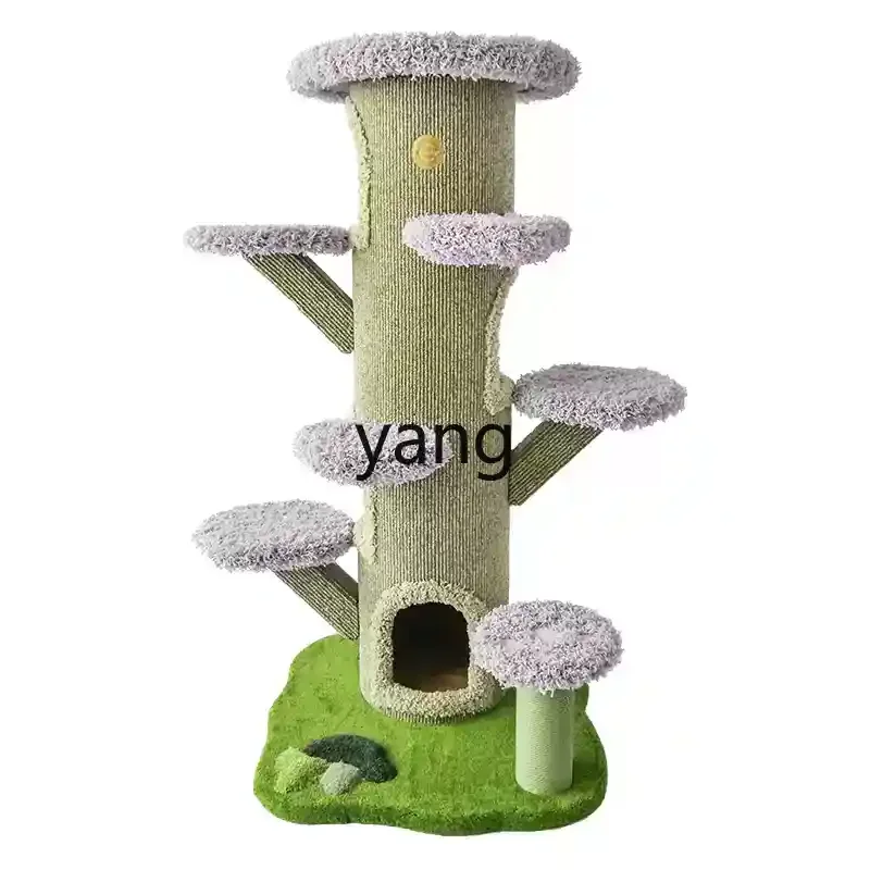 CX new giant mushroom climbing frame cat tree cat nest integrated cat scratching board
