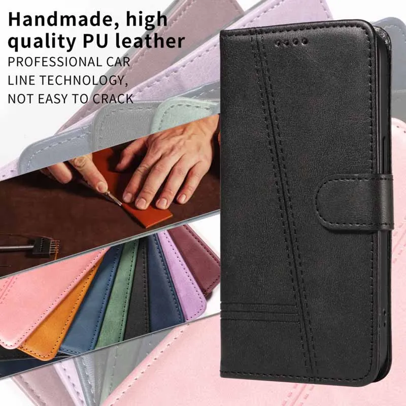 Flip Wallet Case For Samsung A12 A22 A32 A52 A72 A52S 5G Leather Card Phone Cover for Galaxy A21S A21 A31 A41 A51 A71 4G Coque image 2