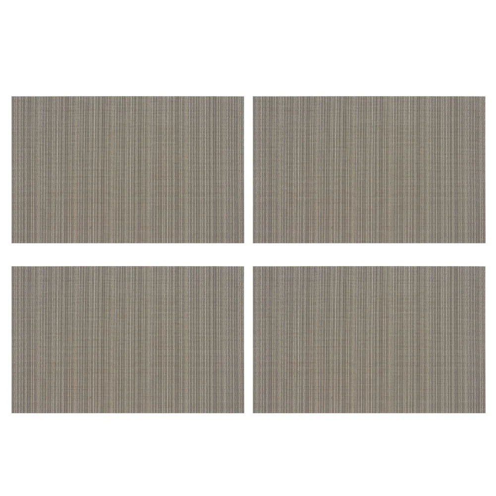 Four piece placemats 18x12 inch size perfect for restaurants hotels and home For kitchens with scratch resistance