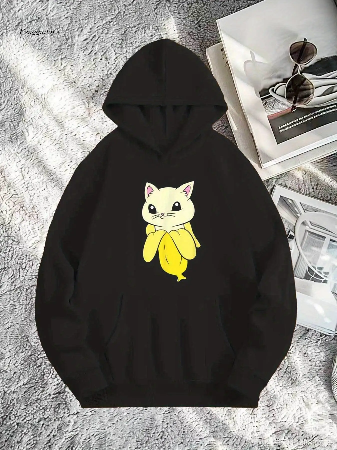 

Моя вторая подача — это теннисная ракетка | Мягкий и повседневный осенний топ, толстовка с принтом, осенняя и зимняя одежда