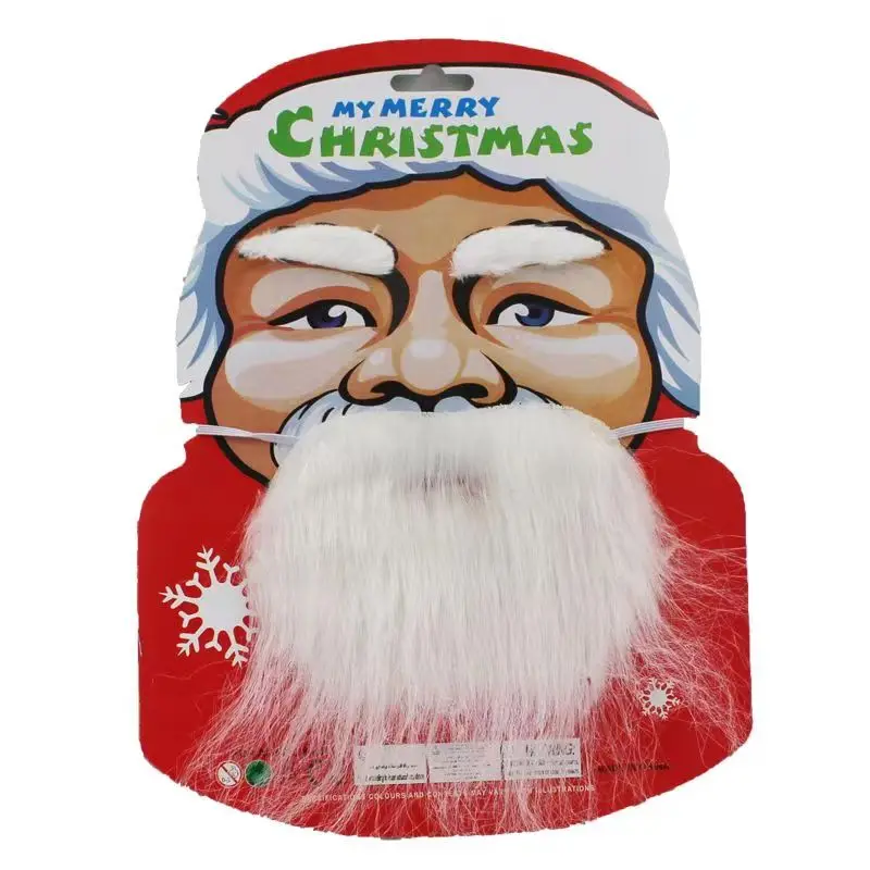 Cosplay Halloween Pruik Baard Santa Claus Kerst Anime Kostuum Freeshipping Kind Volwassen Masker Hoofddeksels Accessoires Party Dance