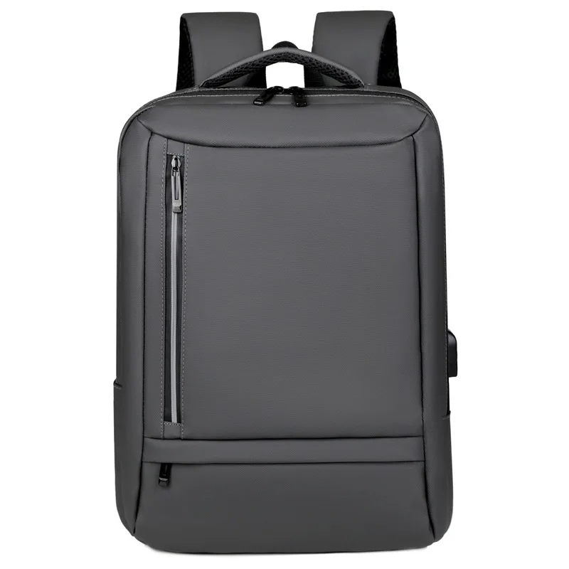 Europe and The United States New Multifunctional Backpack Neutral Business Travel Backpack High-end Leather Fabric Backpack.