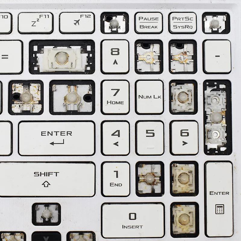 Replacement Keycap Key Cap &Scissor Clip&Hinge For Asus TUF Gaming 8 FA706 FA706U F15 FX506 FA506QM FA506II FX506H F17 FX706