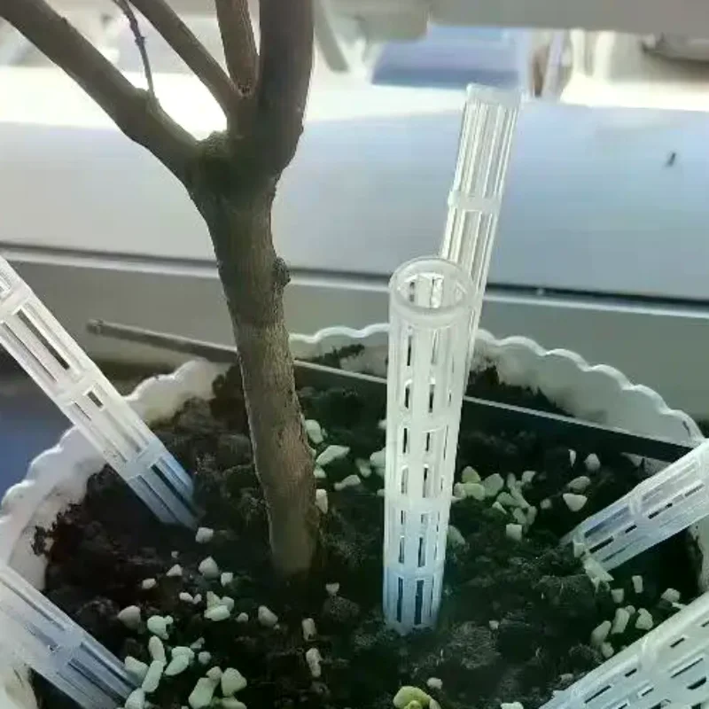 Plant Aeration Tubes Planter Insert Ventilation Tubes Rootlet Rot Prevention Tube Prevent Overwatering For All Types Flower Pots