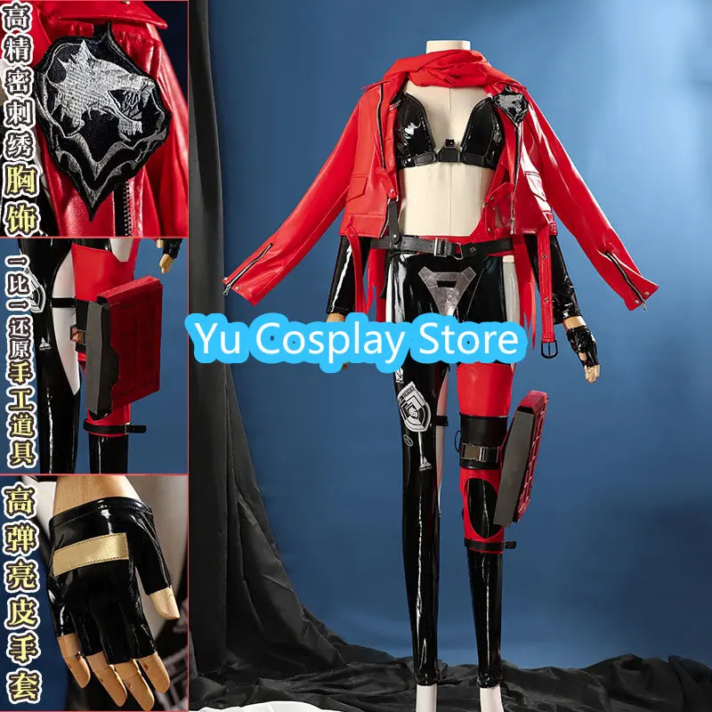 Gioco NIKKE The Goddess of Victory Little Red Cosplay Costume donna Sexy Party Suit uniformi di Halloween abbigliamento Anime su misura