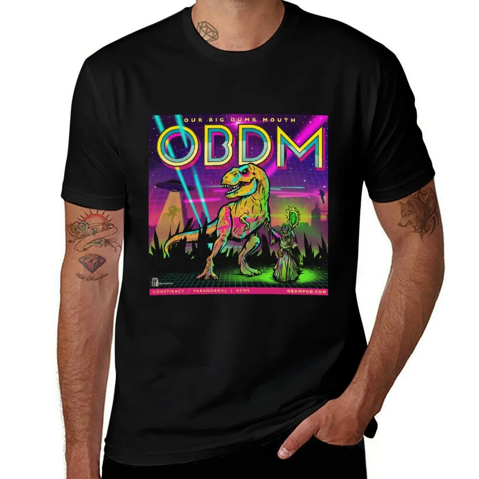 

OBDM - Official Show Art T-Shirt t shirts for man graphic tees man t shirt graphic t shirt man cotton T-Shirt