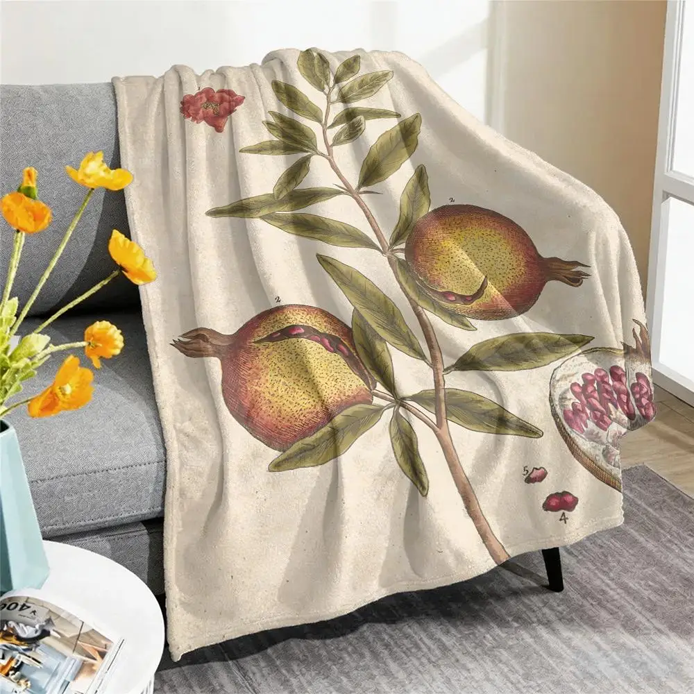 Apothecarys Journal Compass Arrow Throw Cozy Summer Nap Flannel Blanket Soft Throw for Office, Couch, Travel & Bed