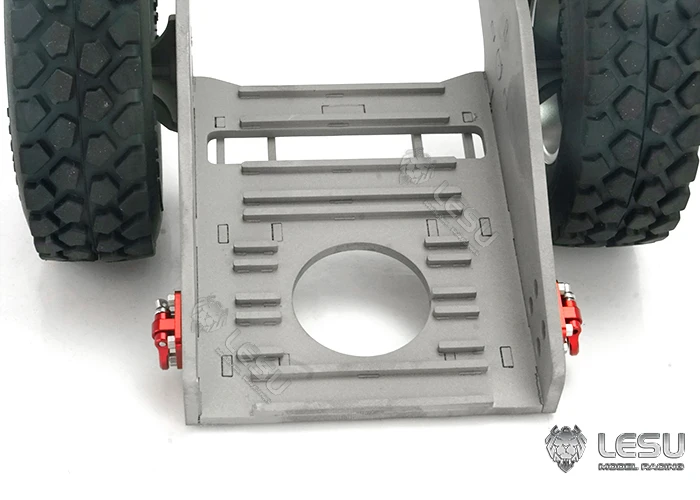 LESU 1/14 Simulationsmodell AC360 Schnelle Demontage und Austausch des Schleppkopfes, fester Bagger-Raupenanhänger – Detail 13
