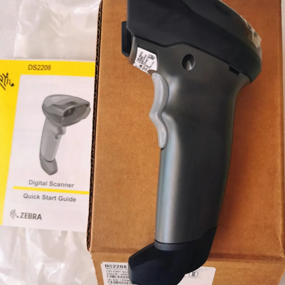 Imagem -05 - Omnidirecional Handheld Barcode Scanner e Imager Scanning Gun para Zebra Ds2208 Ds2208-sr 2d