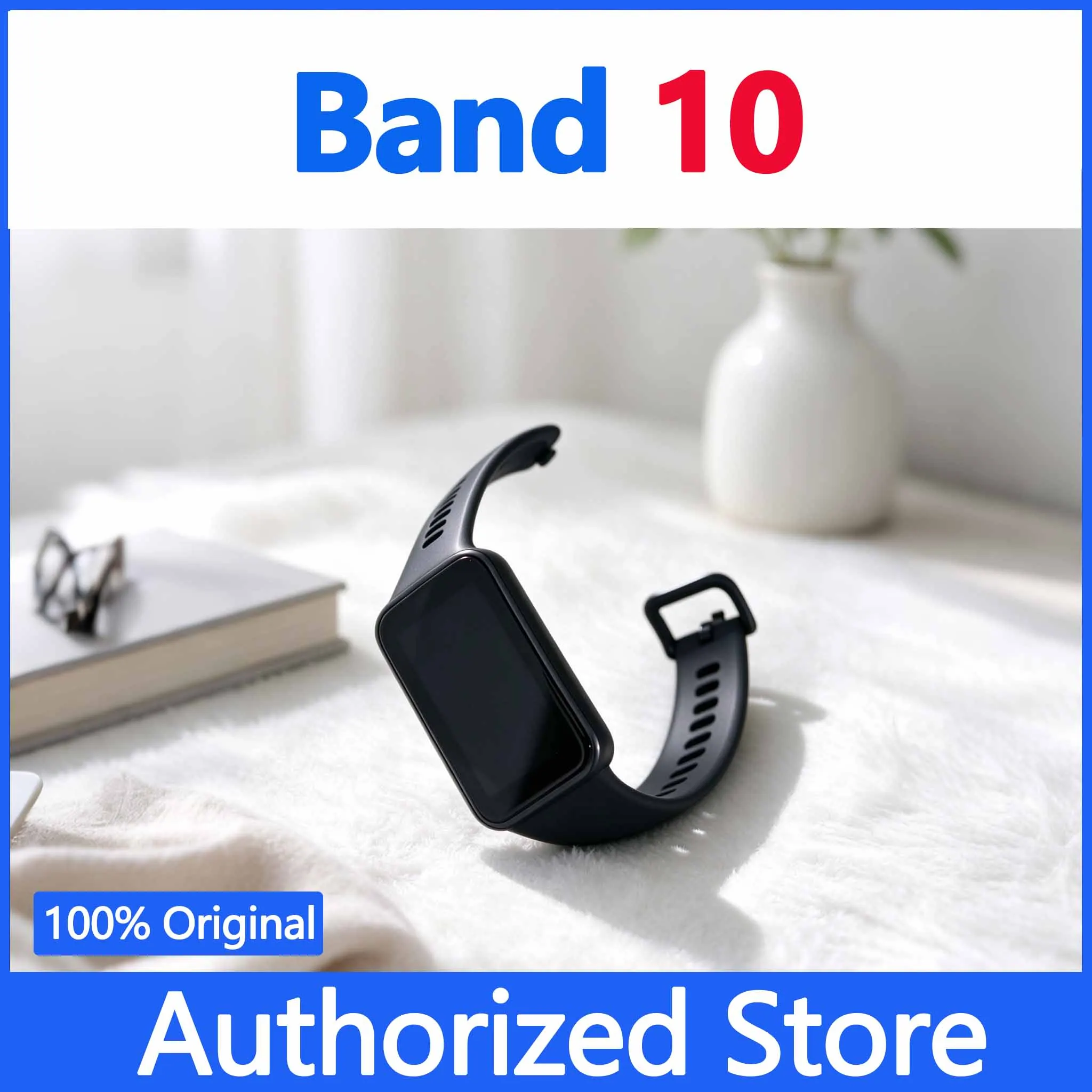 HUAWEI Band 10 Smartwatch, Original Fitness Band Compatible with iOS & Android, Sleep Tracking, Health Monitor, 14 Days Battery