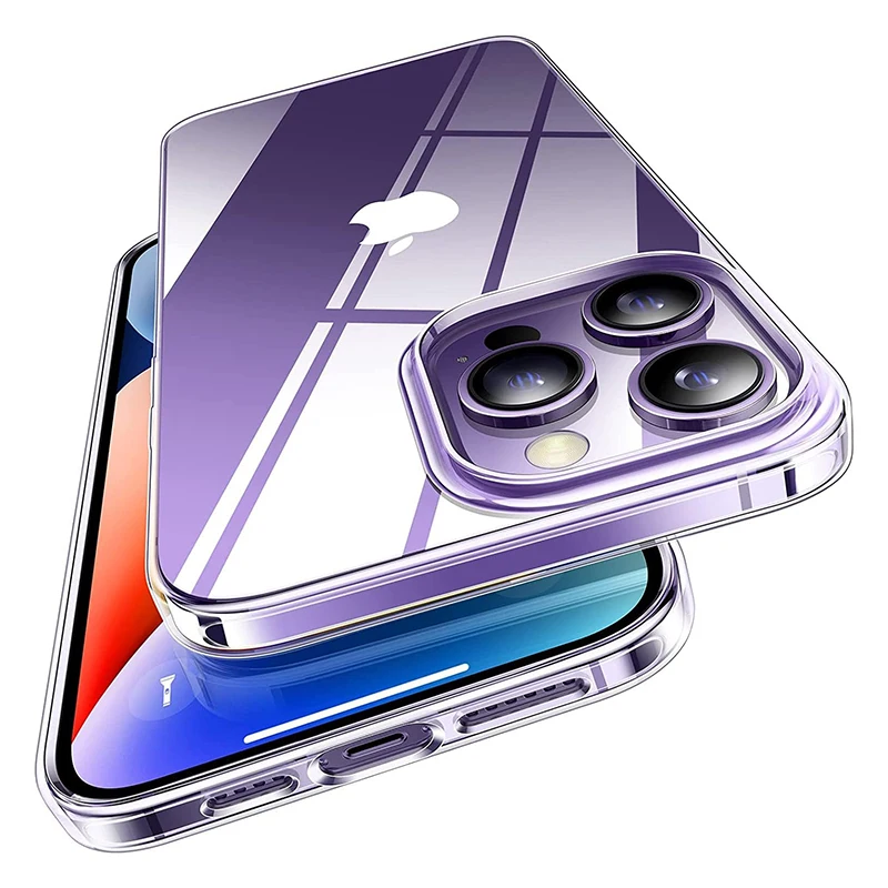 

Ultra Thin Clear Silicone Case for iPhone 17 Air 16E 16 15 14 Plus 13 12 11 Pro XS Max XR X Back Case for iPhone 17 Pro Max Capa