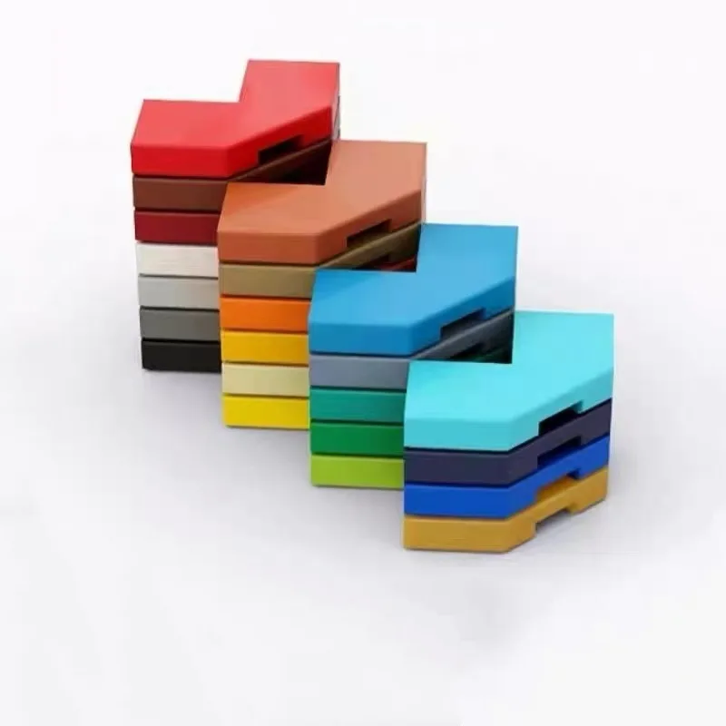 Building Block Accessories 2x2 Beveled Corner Light Panel in Bulk MOC 1044 Compatible LEGO 27263