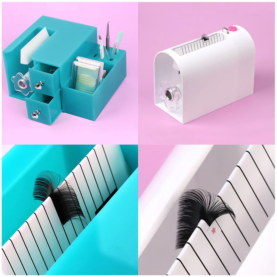 

Lashes Fanning Machine Easier To Create Volume Fans Eyelash Extensions asier To Create 3D-10D Individual Easy Fan Lashes