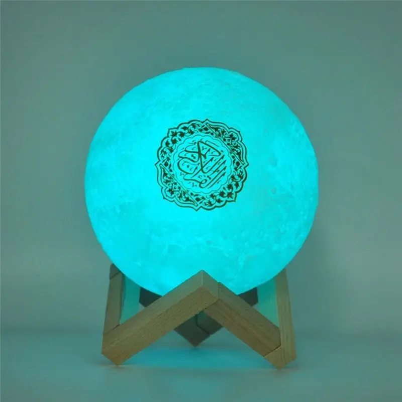 

*A99Z Muslim Night Light 3D Touch Moon with APP Remote Control LED Night Light Moon Light for Bedroom Decoration Coran Lamp