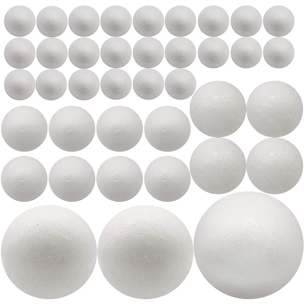 

White Foam Ball Foams Balls Small Wedding Models Party Favors Ornament Adornments Layout Decors