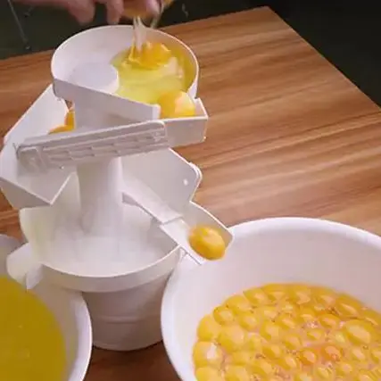 كبير البيض الأبيض فاصل البيض الأبيض والصفار أدوات المطبخ الخبز البلاستيك البيض الأبيض فاصل آلة المنزلية مرفق جديد