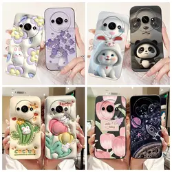Phone Case for Xiaomi Redmi A3 Cover Cute Cartoons Pattern Soft Silicone Couqe for Xiaomi Poco C61 C61 RedmiA3 A 3 Bumber Shells
