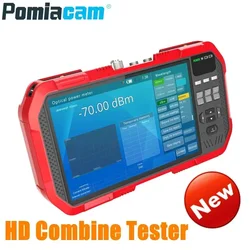 Professional HD Combine Tester DT-A86 7 Inch H.265 4K IP camera tester 8MP TVI CVI 5MP AHD CVBS CCTV Tester Monitor Multimeter