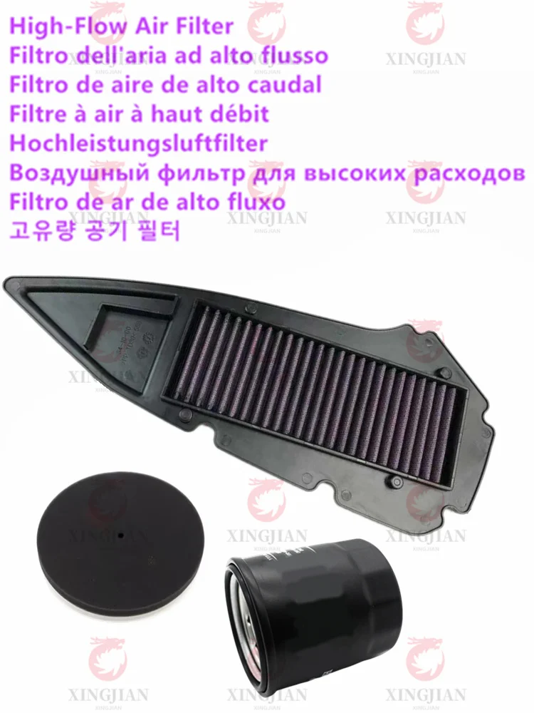 

Motorcycle High-Flow Air Filter For ZONTES ZT368E ZT368D ZT368M ZT368G ZT368K 368E 368D 368M 368G Drive Element Oil Filter