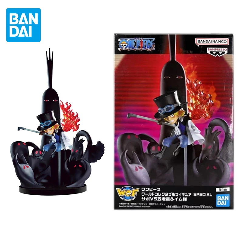 

BANDAI Original BANPRESTO One Piece WCF Sabo VS Imu SPECIAL Anime Action Figures Toys For Boys Girls Gift Collectible Model