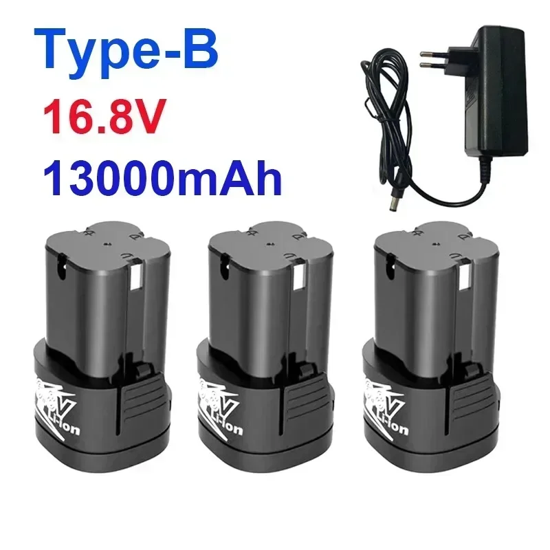 

Original 16.8V 13000mAh Electric Screwdriver Li-ion Battery Lithium Battery Rechargeable Hand Electric Drill Battery
