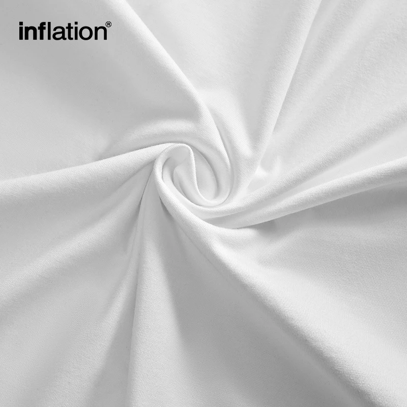 INFLATION Designer Cheap 100% Cotton Mens T Shirts Summer Regular Fit Blank t-shirt Unisex Tops