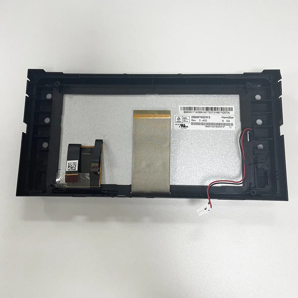 

Для автомобильного радио Hannstar HSD070IDW5 WD695PHT60AA-A0 сенсорный экран с ЖК-дисплеем ЖК-экран с передней рамкой, часть 167*93 мм