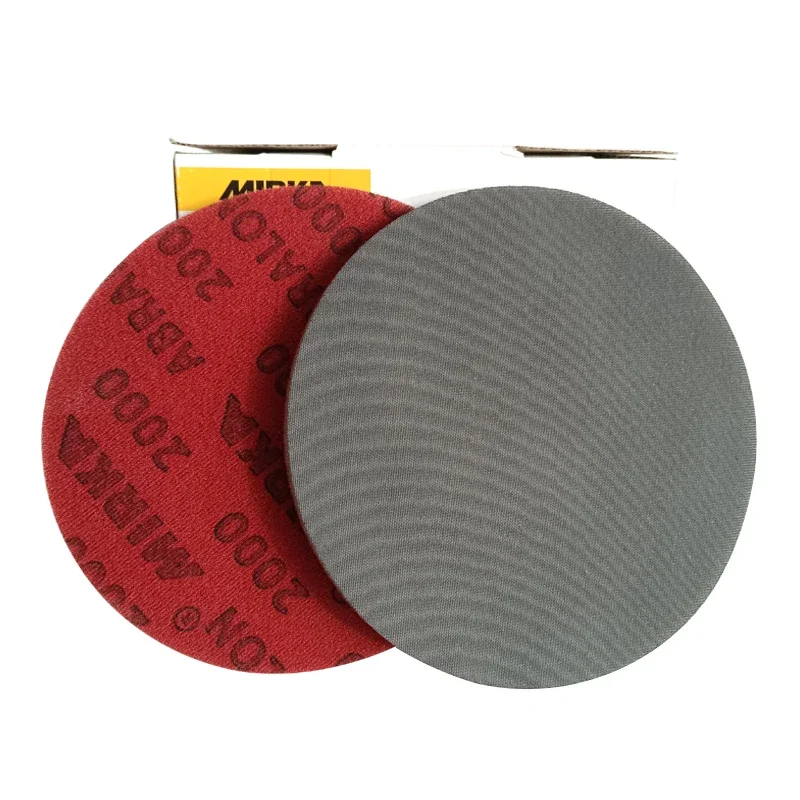 Mirka 8A-241 Abralon 6Inch 180-4000 Grit Sponge Sangding Disc Foam Hook & Loop Sandpaper 150mm Flexibly Polish Plane