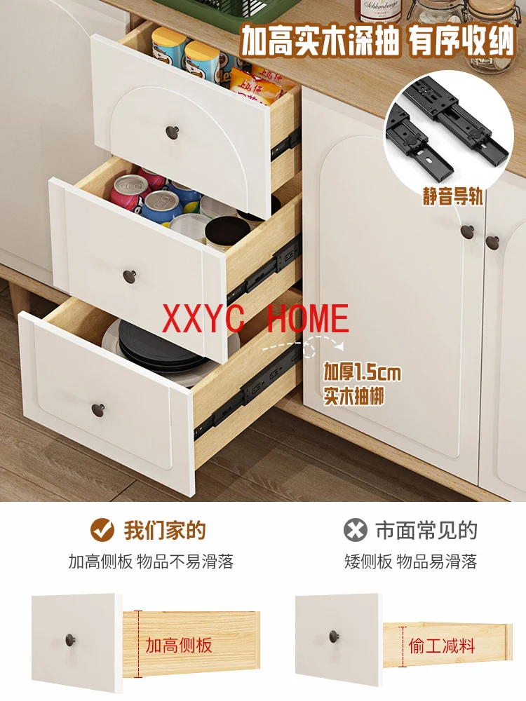 Moderne Muur Gemonteerde Opslag Woonkamer Locker Keuken Zijkast