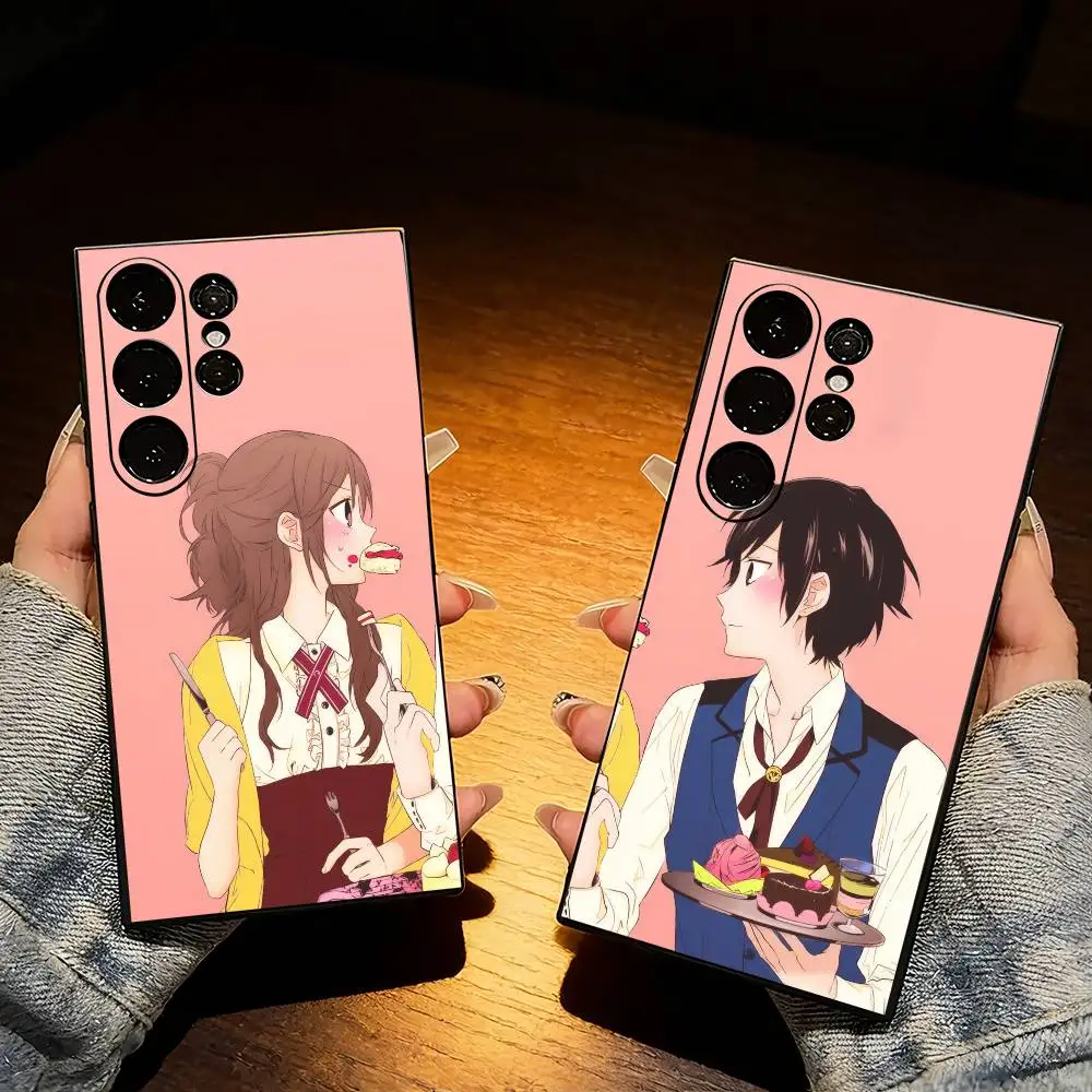 H-Hori M-MiyamuraS Anime For Couple Phone Case For Samsung S25,S24,S21,S22,S23,S20,Ultra,S26,Plus,Fe,Note,5G Black Cover