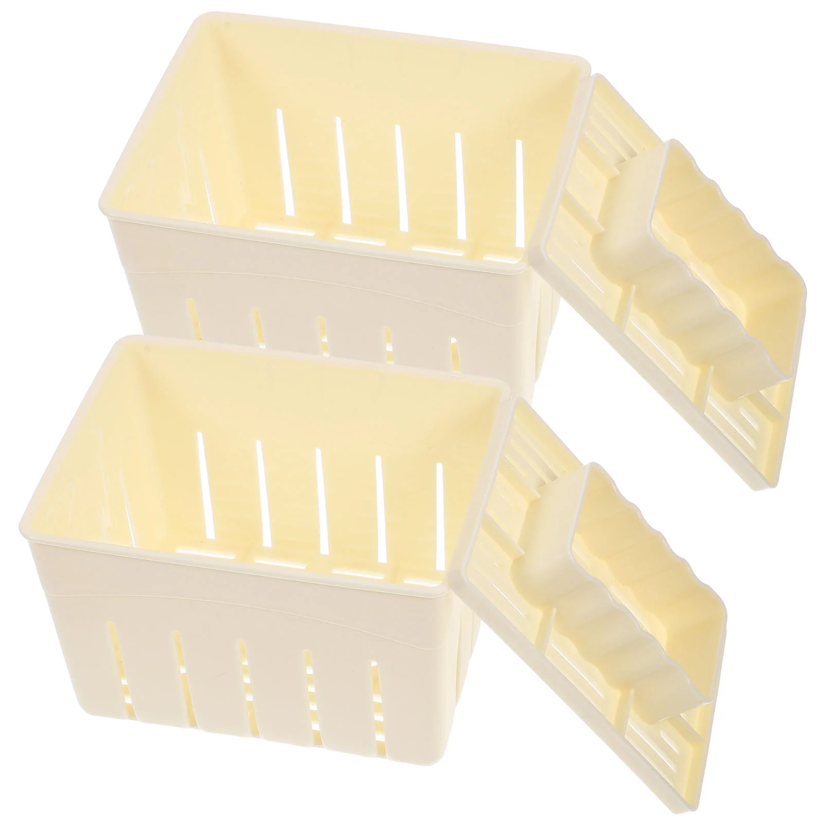 

2 Pcs Household Delicious Maker Presser Dishwasher DIY Pp Bean Curd Making Tools
