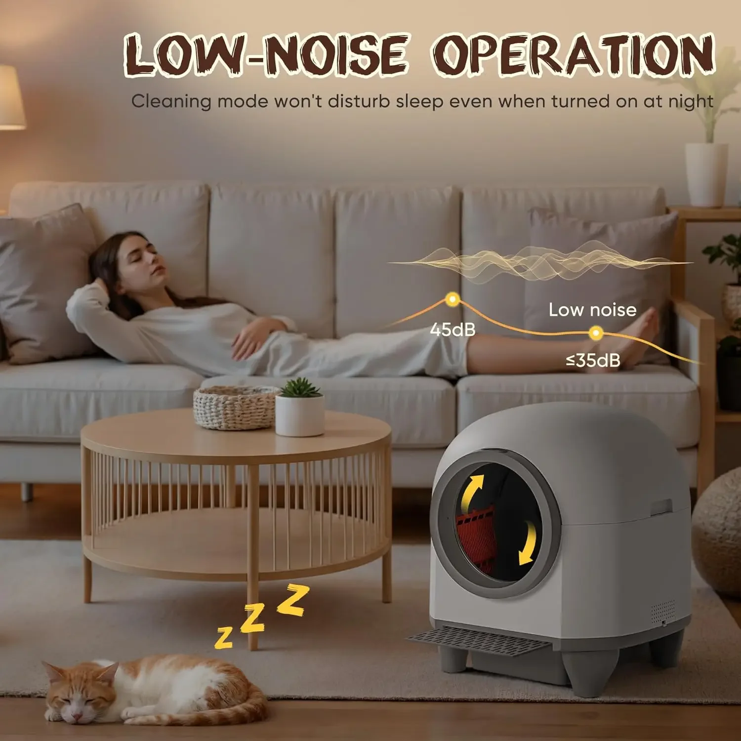 Remotely App Controlled Cat  Box for Real Time Movement Tracking Health Monitor Smart  Box for Single Multiple Cats