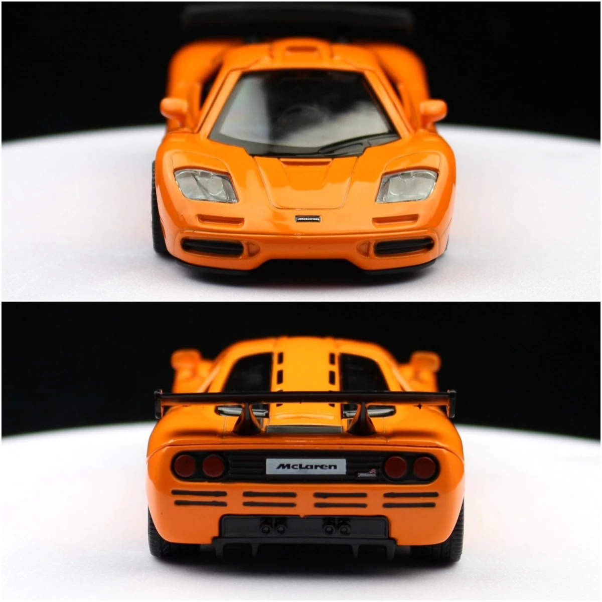 1/36 McLaren F1 Toy Car For Children RMZ City Diecast Miniature Vehicle Super Racing Model Pull Back Collection Gift for Boys