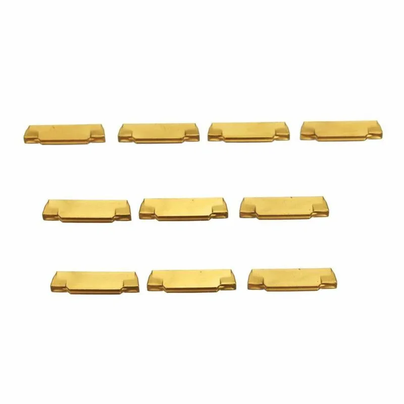 10Pcs Inserts Carbide Cutter For MGEHR MGIVR Gold Grooving Metalworking Set Slotting Equipment Practical Useful