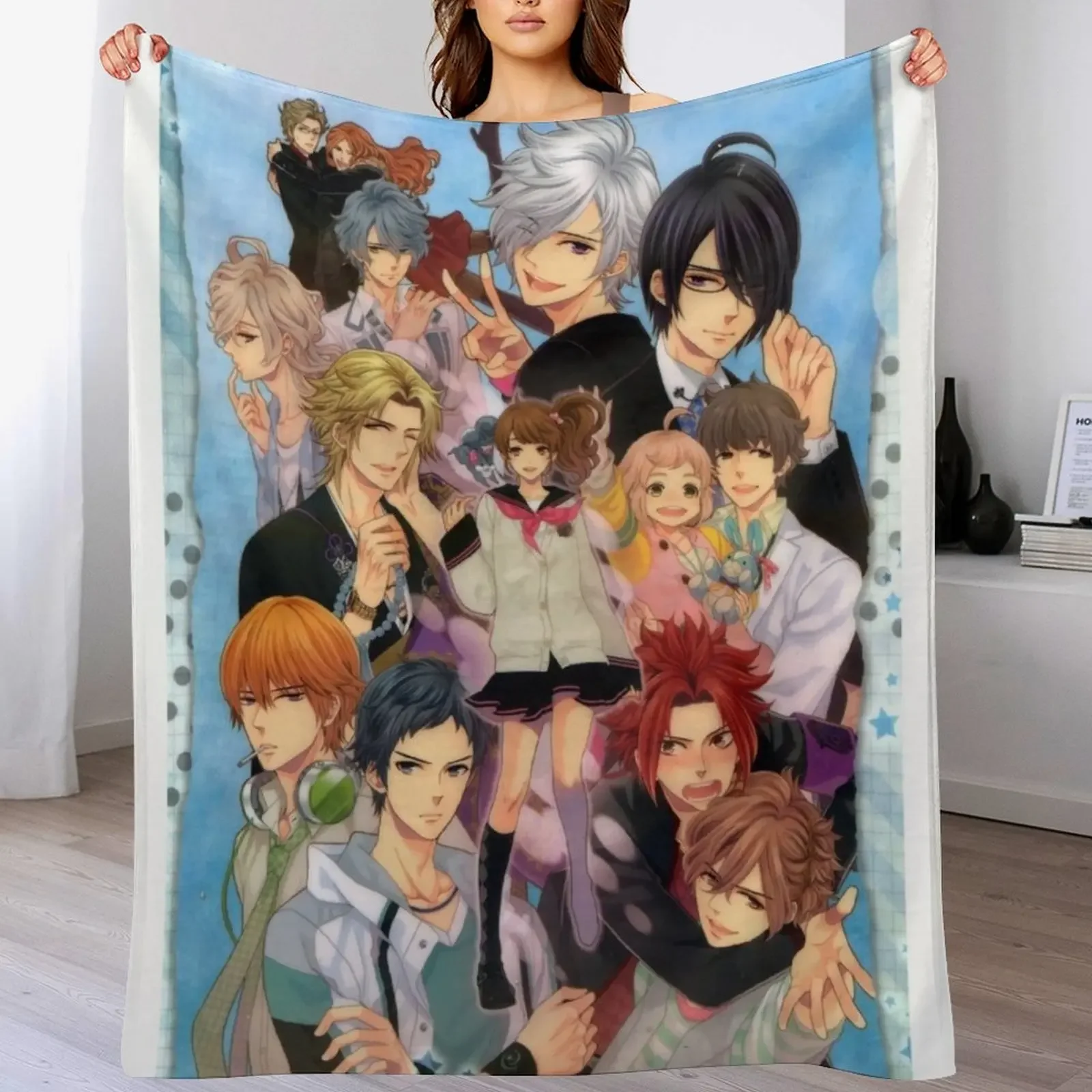 New Brothers Conflict Throw Blanket Kid'S Blankets Sofas Of Decoration Thins Winter beds Blankets