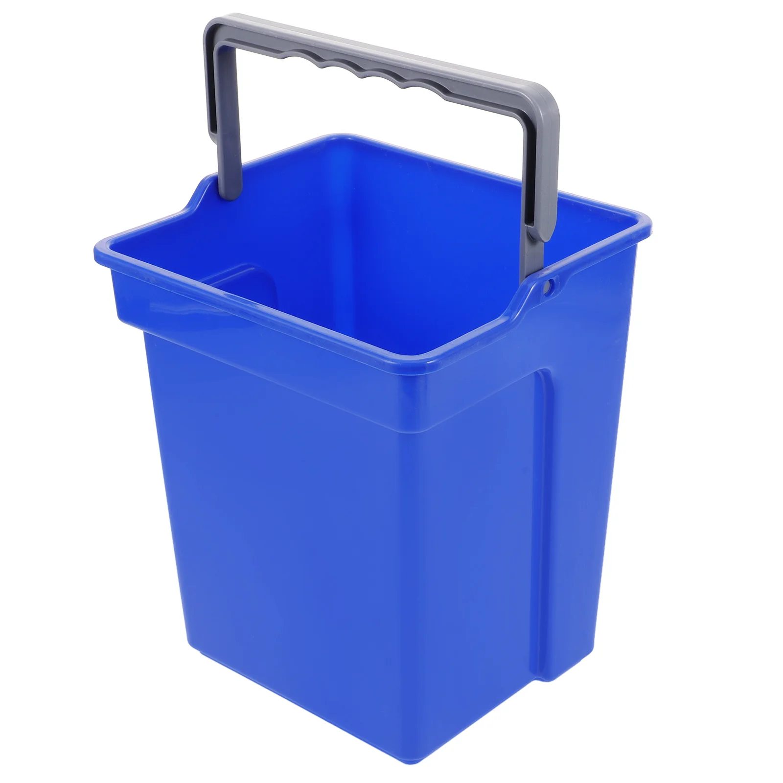 

Sturdy 4L Plastic Mop Bucket Multifunctional Easy Transport Handle Design Reliable Cleaning Home Office School Dormitory