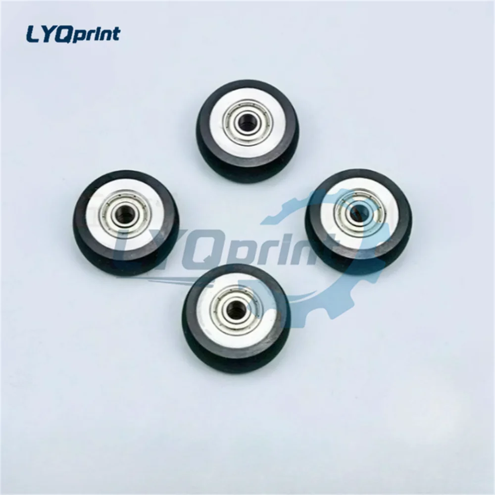 

10 шт. резиновое колесо Komori 35x6x14 мм, прессовое колесо подачи бумаги для печатной машины