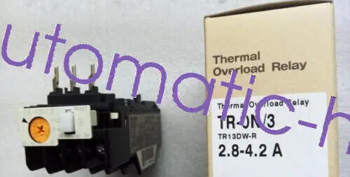 

Fuji TR-ON/3 2.8-4.2A Thermal Overload Relay 1PC New Free Shipping TRON/3