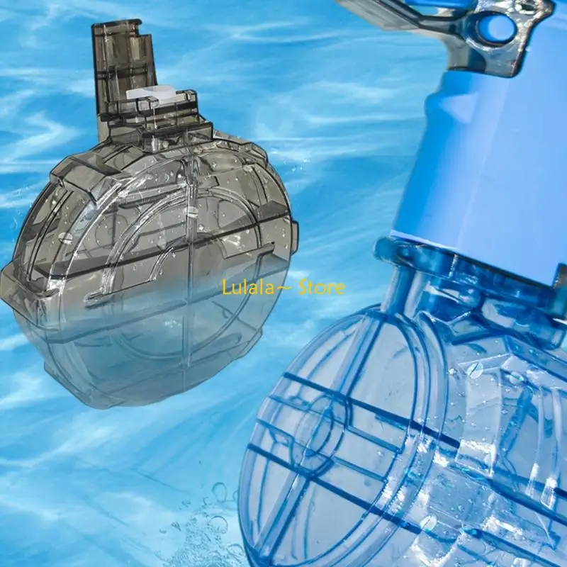 Y4QA Pistole Acqua Elettriche Capacità con Pistole per Giochi d'Acqua con Effetto Fiamma Realistico Giocattolo per