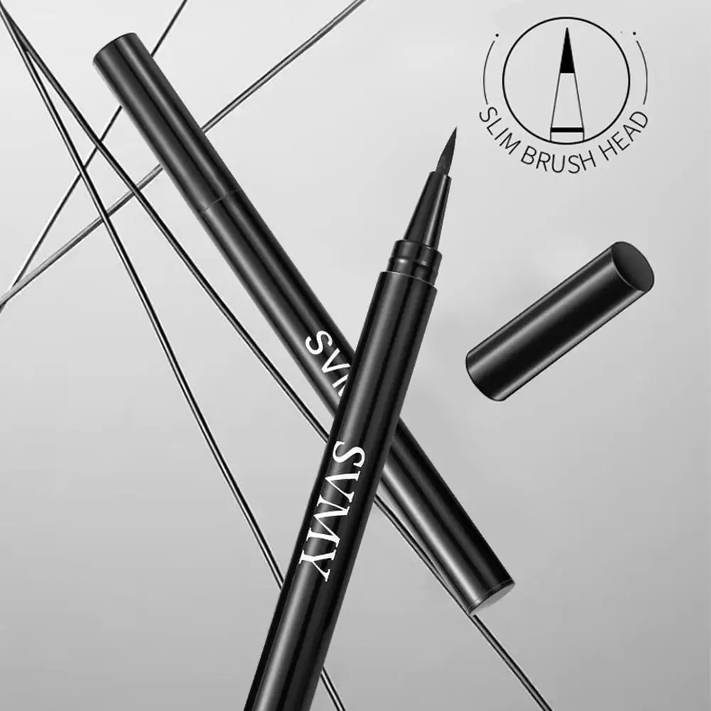 Long-lasting Liquid Eyeliner Waterproof Quick Drying Smudgeproof Eyeshadow Ultra Fine Liquid Eye Liner Pen Women Makeup