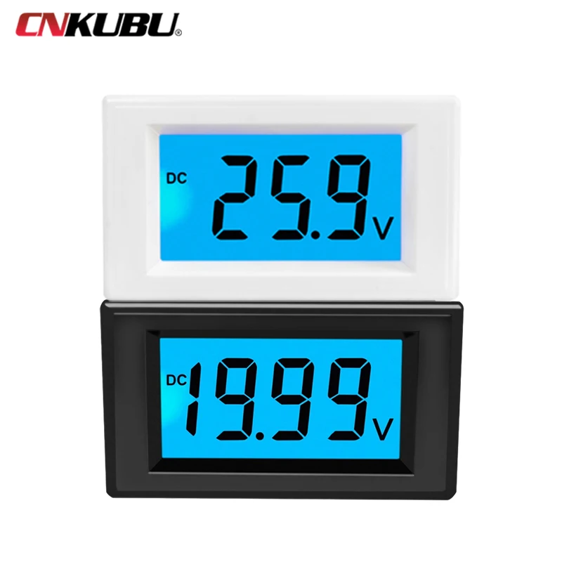 D85-131 DC DC Voltmeter 12 v24v Autobatterie elektrische Gabelstapler LCD Digital anzeige HD Hintergrund beleuchtung einfach zu installieren