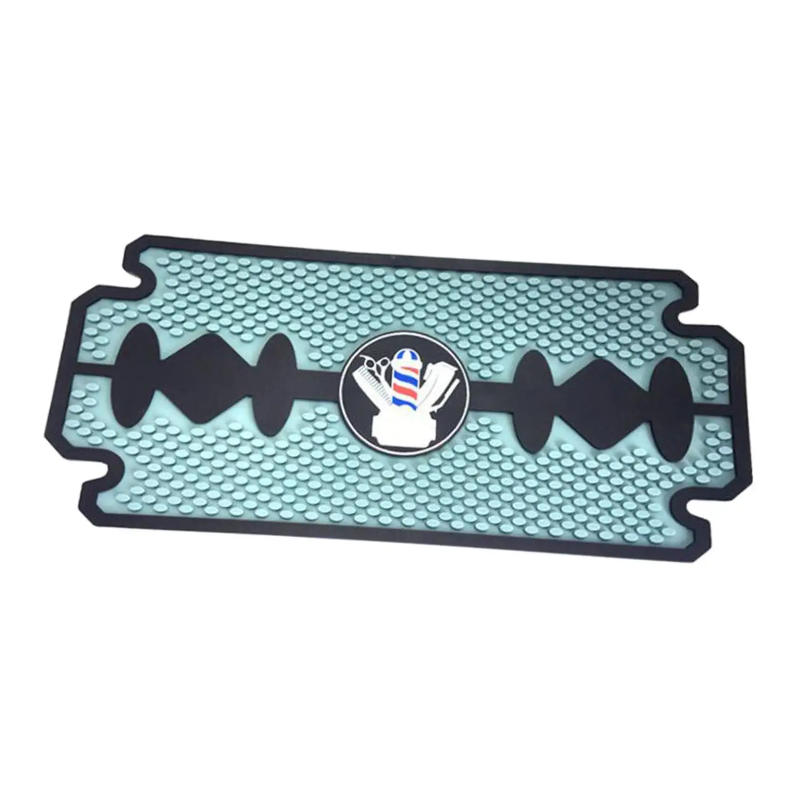 Heat Resistant Hairdressing Pad for Barber Styling Tools Nonslip Silicone Table Mat Workstation Protector for Hair Straightener