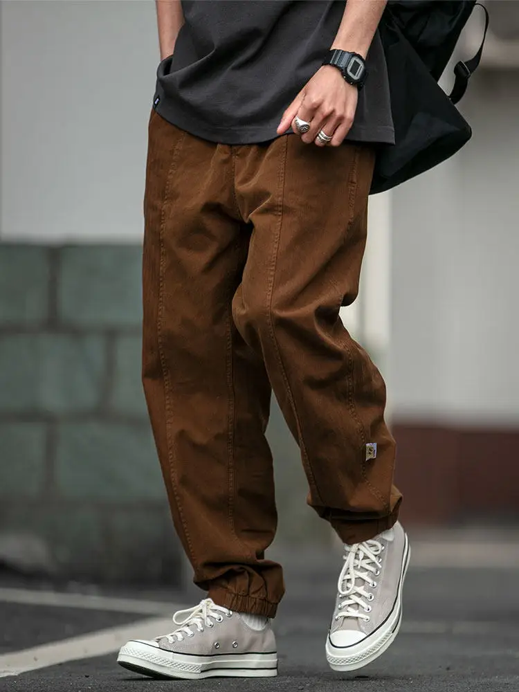 

Spring Summer New Sle Men's Casual Cargo Pants Loose Fit Slimming Daily Commute Comfortable Long Trousers Cuffed Pants