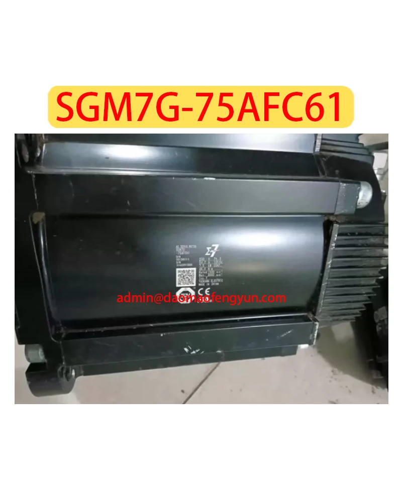 

SGM7G-75AFC61 Used Servo Motor SGM7G 75AFC61，Fast shipping