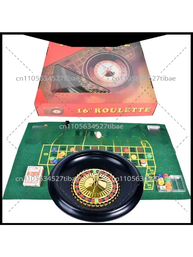 16-Inch Russian Roulette Board Game Set for Parties, Casinos & Bars | Fun Drinking Game Wheel