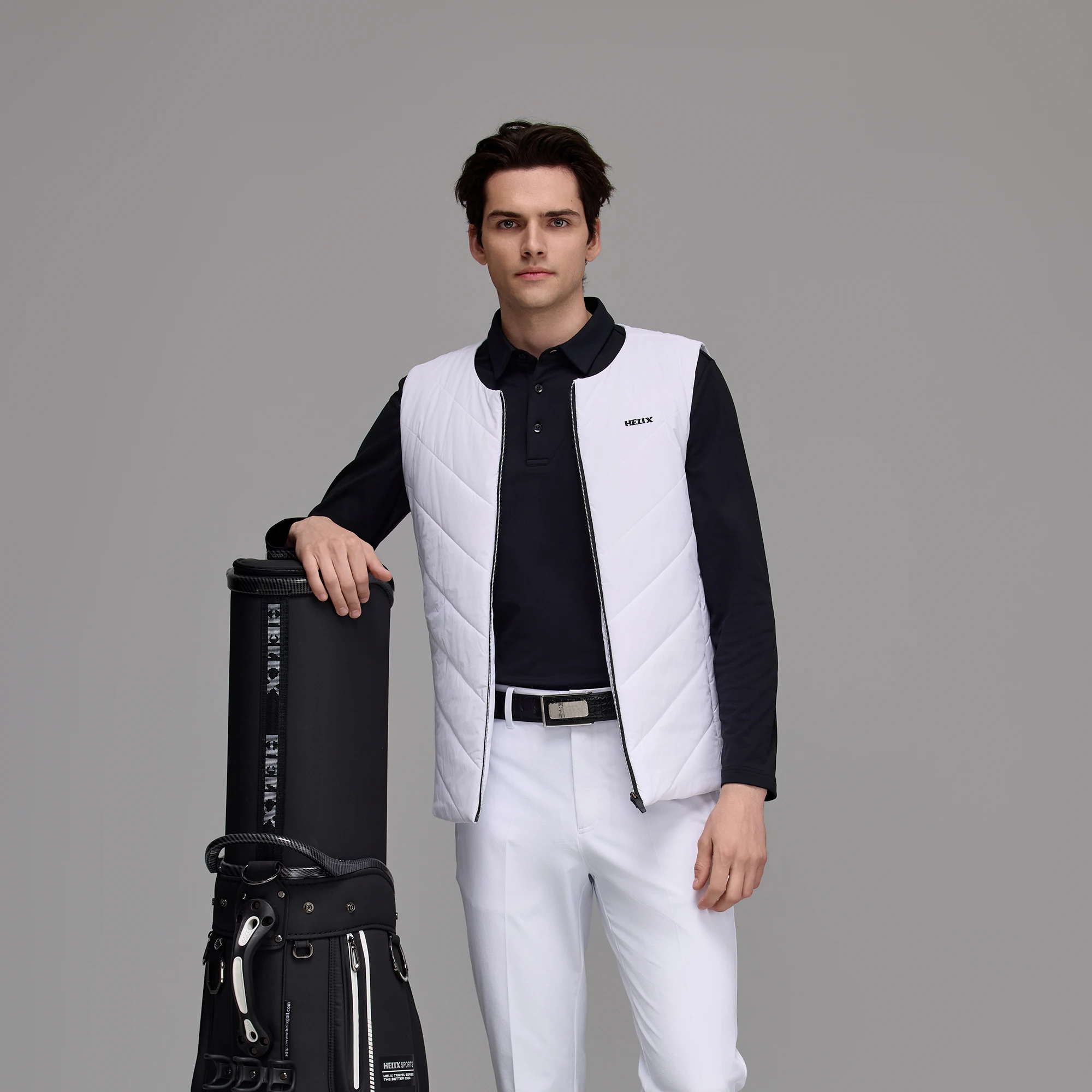 Helix roupas de golfe camisa p - Winter Sun Clothing avaliação e preço