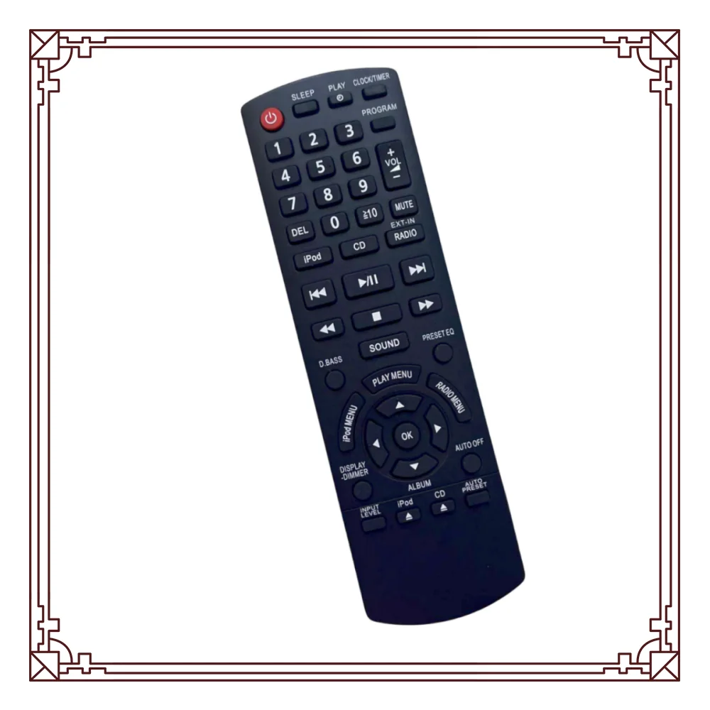 Remote control fit for Panasonic Audio System SC-PM500 SC-PM500DB SC-AKX14 SC-PMX5 SA-MAX200PH SC-PM500 SC-HC25DB SC-HC25EF-K