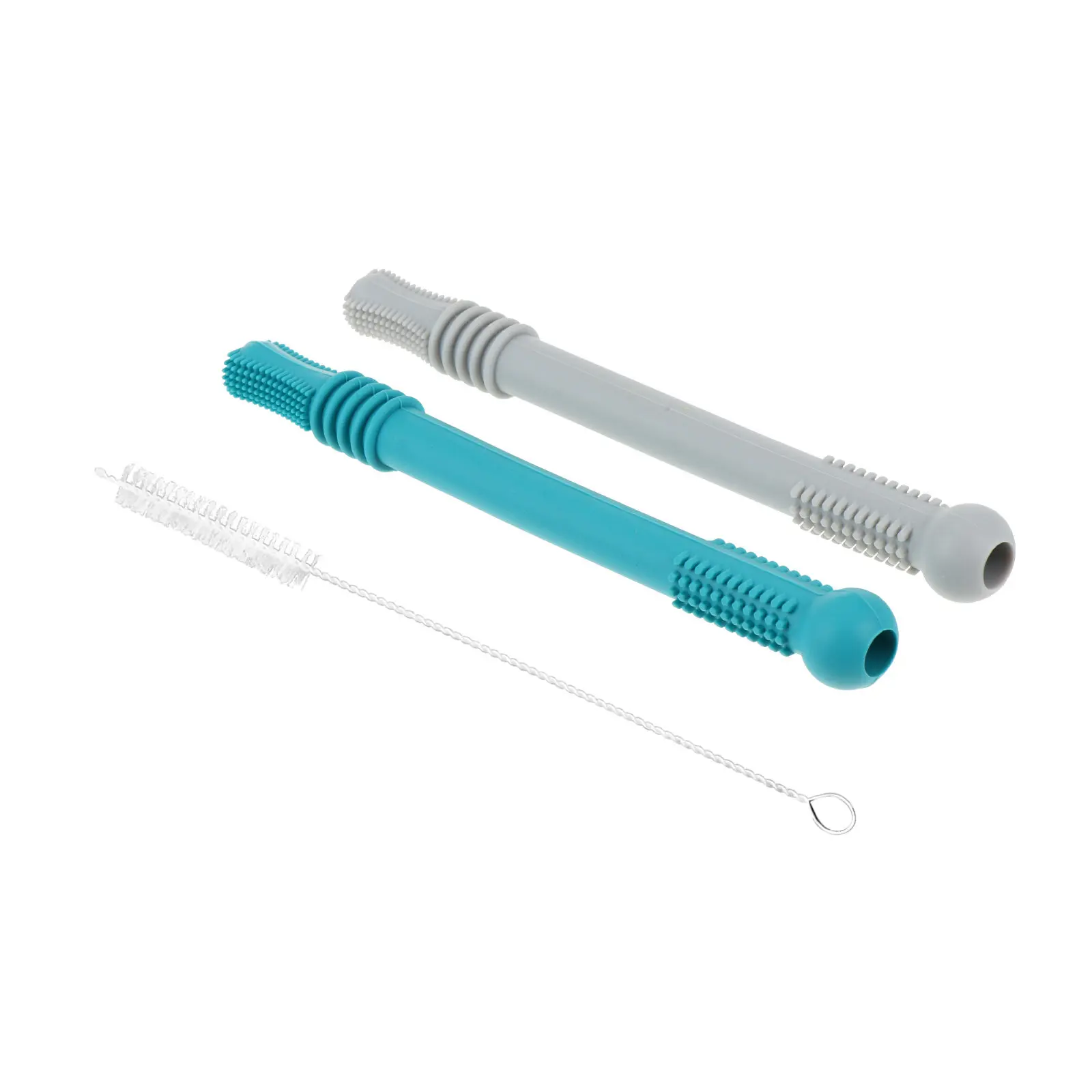 

Набор из 1 силиконового прорезывателя для младенцев: полый, для тренировки жевательных мышц, успокаивающий массаж десен, для облегчения дискомфорта при прорезывании зубов